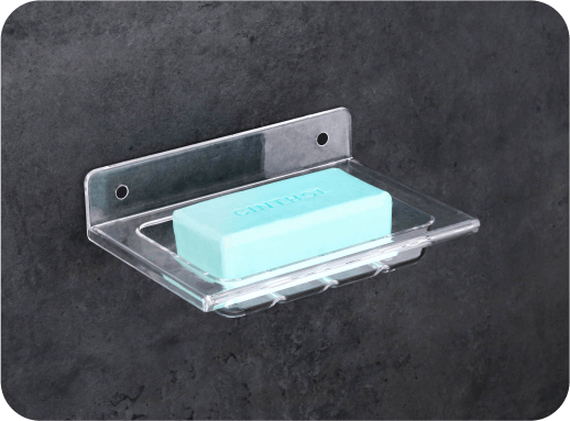 SINGLE SOAP DISH (PTMT)